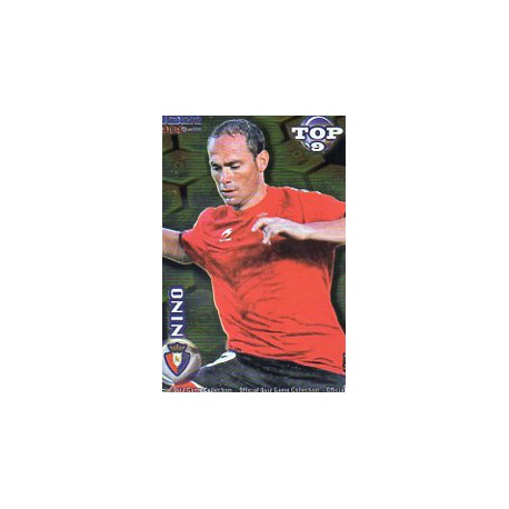 Nino Top Dorado Osasuna 629 Las Fichas de la Liga 2012 Official Quiz Game Collection