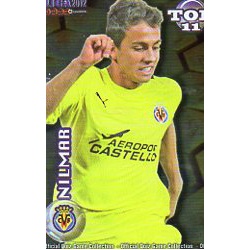 Nilmar Top Gold Villarreal 632 Las Fichas de la Liga 2012 Official Quiz Game Collection
