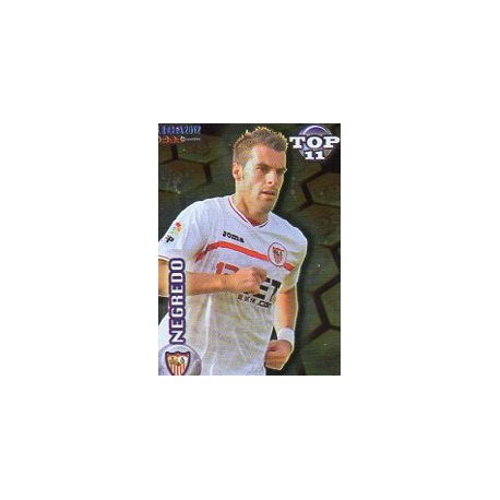 Negredo Top Dorado Sevilla 633 Las Fichas de la Liga 2012 Official Quiz Game Collection
