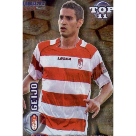 Geijó Top Dorado Granada 639 Las Fichas de la Liga 2012 Official Quiz Game Collection