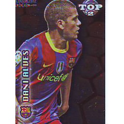 Dani Alves Top Red Barcelona 550 Las Fichas de la Liga 2012 Official Quiz Game Collection