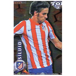 Sílvio Top Rojo Atlético Madrid 554 Las Fichas de la Liga 2012 Official Quiz Game Collection