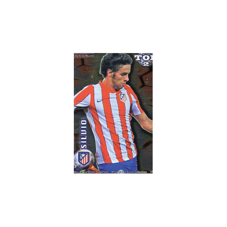 Sílvio Top Rojo Atlético Madrid 554 Las Fichas de la Liga 2012 Official Quiz Game Collection