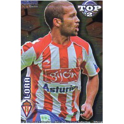 Lora Top Rojo Sporting Gijón 555 Las Fichas de la Liga 2012 Official Quiz Game Collection