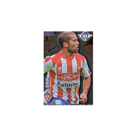 Lora Top Rojo Sporting Gijón 555 Las Fichas de la Liga 2012 Official Quiz Game Collection