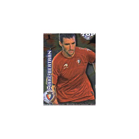 Marc Bertrán Top Rojo Osasuna 556 Las Fichas de la Liga 2012 Official Quiz Game Collection