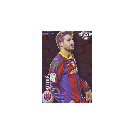 Piqué Top Rojo Barcelona 559 Las Fichas de la Liga 2012 Official Quiz Game Collection