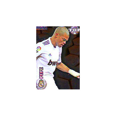 Pepe Top Rojo Real Madrid 560 Las Fichas de la Liga 2012 Official Quiz Game Collection