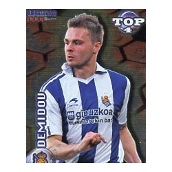 Demidov Top Rojo Real Sociedad 562 Las Fichas de la Liga 2012 Official Quiz Game Collection