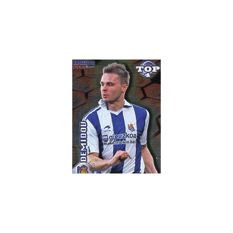 Demidov Top Rojo Real Sociedad 562 Las Fichas de la Liga 2012 Official Quiz Game Collection