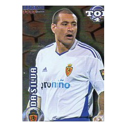 Da Silva Top Rojo Zaragoza 565 Las Fichas de la Liga 2012 Official Quiz Game Collection
