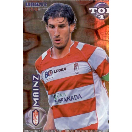 Mainz Top Rojo Granada 567 Las Fichas de la Liga 2012 Official Quiz Game Collection