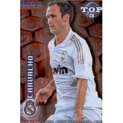 Ricardo Carvalho Top Rojo Real Madrid 569 Las Fichas de la Liga 2012 Official Quiz Game Collection