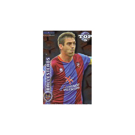 Ballesteros Top Rojo Levante 572 Las Fichas de la Liga 2012 Official Quiz Game Collection