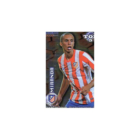 Miranda Top Rojo Atlético Madrid 574 Las Fichas de la Liga 2012 Official Quiz Game Collection