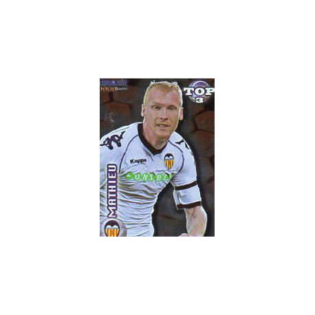 Mathieu Top Rojo Valencia 579 Las Fichas de la Liga 2012 Official Quiz Game Collection