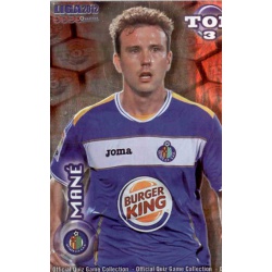 Mané Top Rojo Getafe 583 Las Fichas de la Liga 2012 Official Quiz Game Collection