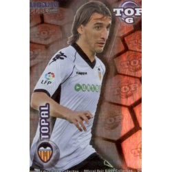 Topal Top Rojo Valencia 588 Las Fichas de la Liga 2012 Official Quiz Game Collection