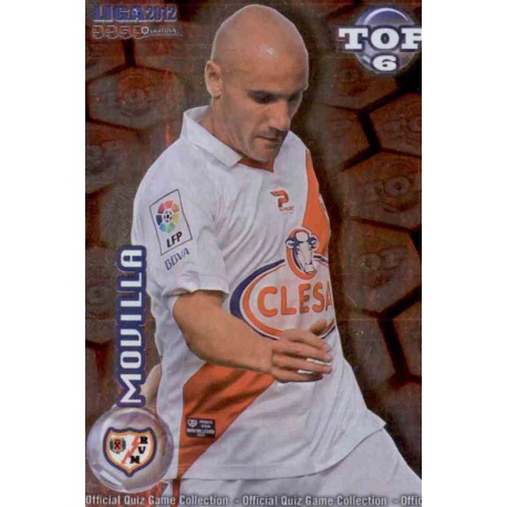 Movilla Top Rojo Rayo Vallecano 594 Las Fichas de la Liga 2012 Official Quiz Game Collection