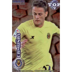 Camuñas Top Rojo Villarreal 597 Las Fichas de la Liga 2012 Official Quiz Game Collection