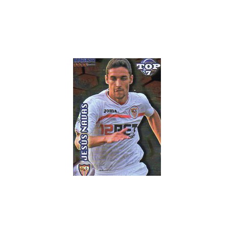 Jesús Navas Top Rojo Sevilla 598 Las Fichas de la Liga 2012 Official Quiz Game Collection