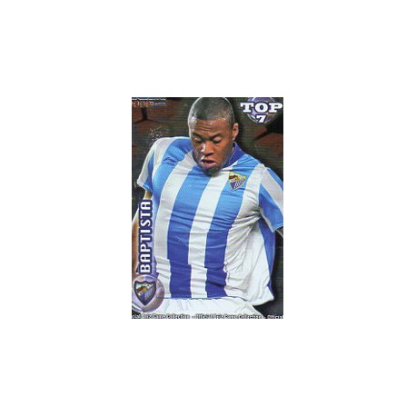 Baptista Top Rojo Málaga 601 Las Fichas de la Liga 2012 Official Quiz Game Collection