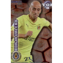 Borja Valero Top Rojo Villarreal 607 Las Fichas de la Liga 2012 Official Quiz Game Collection
