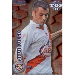 Javi Fuego Top Rojo Rayo Vallecano 612 Las Fichas de la Liga 2012 Official Quiz Game Collection