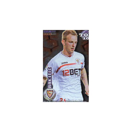 Rakitic Top Rojo Sevilla 616 Las Fichas de la Liga 2012 Official Quiz Game Collection
