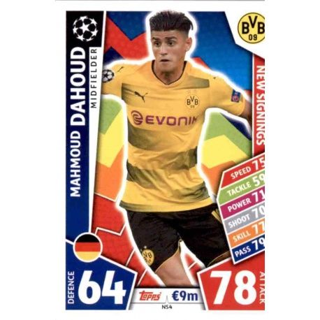 Mahmoud Dahoud New Signings NS4 Match Attax Champions 2017-18