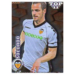 Soldado Top Rojo Valencia 631 Las Fichas de la Liga 2012 Official Quiz Game Collection