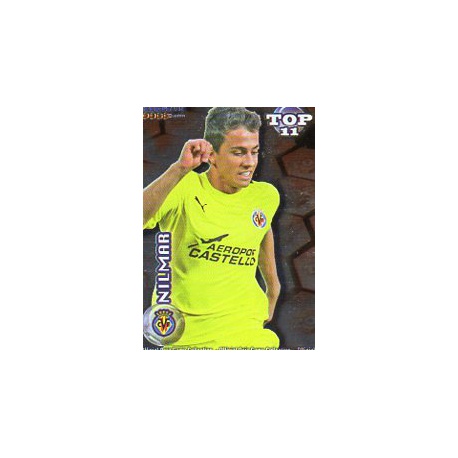 Nilmar Top Rojo Villarreal 632 Las Fichas de la Liga 2012 Official Quiz Game Collection