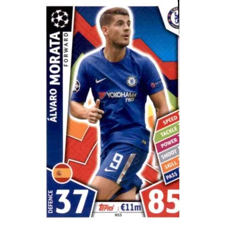 Álvaro Morata New Signings NS5 Match Attax Champions 2017-18