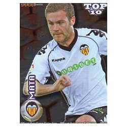 Mata Top Rojo Baja Valencia Las Fichas de la Liga 2012 Official Quiz Game Collection