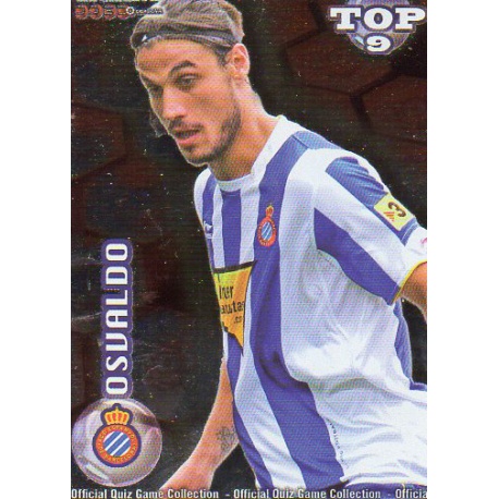 Osvaldo Top Rojo Baja Espanyol Las Fichas de la Liga 2012 Official Quiz Game Collection