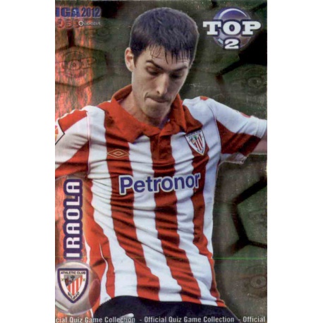 Iraola Top Verde Athletic Club 552 Las Fichas de la Liga 2012 Official Quiz Game Collection