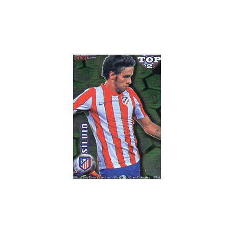 Sílvio Top Verde Atlético Madrid 554 Las Fichas de la Liga 2012 Official Quiz Game Collection