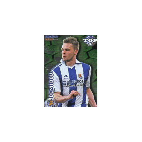 Demidov Top Verde Real Sociedad 562 Las Fichas de la Liga 2012 Official Quiz Game Collection
