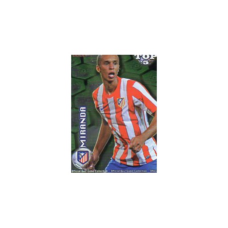 Miranda Top Verde Atlético Madrid 574 Las Fichas de la Liga 2012 Official Quiz Game Collection