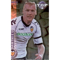 Mathieu Top Verde Valencia 579 Las Fichas de la Liga 2012 Official Quiz Game Collection