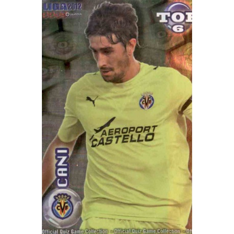 Cani Top Verde Villarreal 589 Las Fichas de la Liga 2012 Official Quiz Game Collection