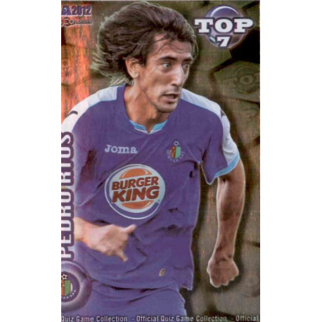 Pedro Rios Top Verde Getafe 603 Las Fichas de la Liga 2012 Official Quiz Game Collection