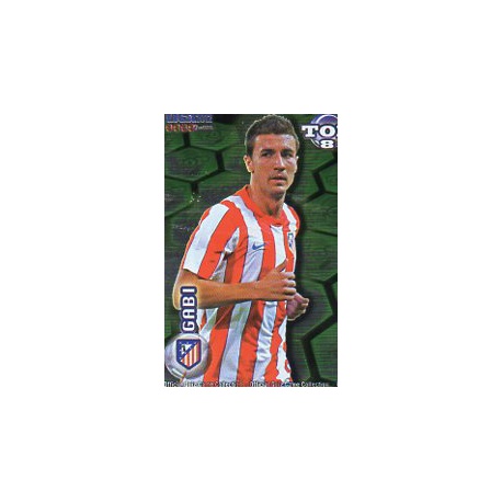 Gabi Top Verde Atlético Madrid 611 Las Fichas de la Liga 2012 Official Quiz Game Collection