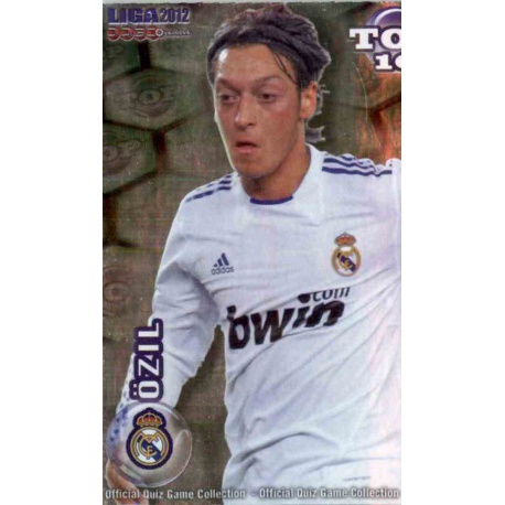 Özil Top Verde Real Madrid 614 Las Fichas de la Liga 2012 Official Quiz Game Collection