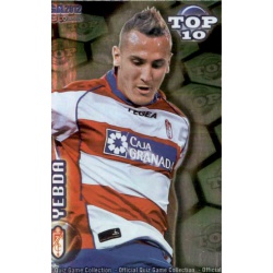 Yebda Top Verde Granada 621 Las Fichas de la Liga 2012 Official Quiz Game Collection