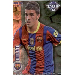 David Villa Top Verde Barcelona 622 Las Fichas de la Liga 2012 Official Quiz Game Collection