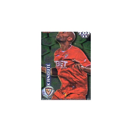 Kanouté Top Verde Sevilla 635 Las Fichas de la Liga 2012 Official Quiz Game Collection