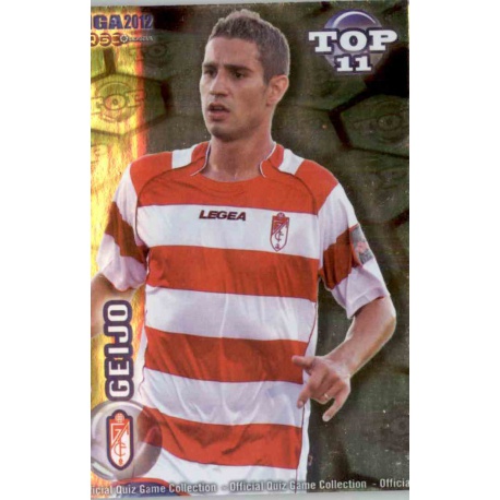 Geijó Top Verde Granada 639 Las Fichas de la Liga 2012 Official Quiz Game Collection