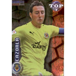 Cazorla Top Verde Baja Villarreal Las Fichas de la Liga 2012 Official Quiz Game Collection