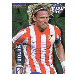 Forlan Top Verde Baja Atlético Madrid Las Fichas de la Liga 2012 Official Quiz Game Collection